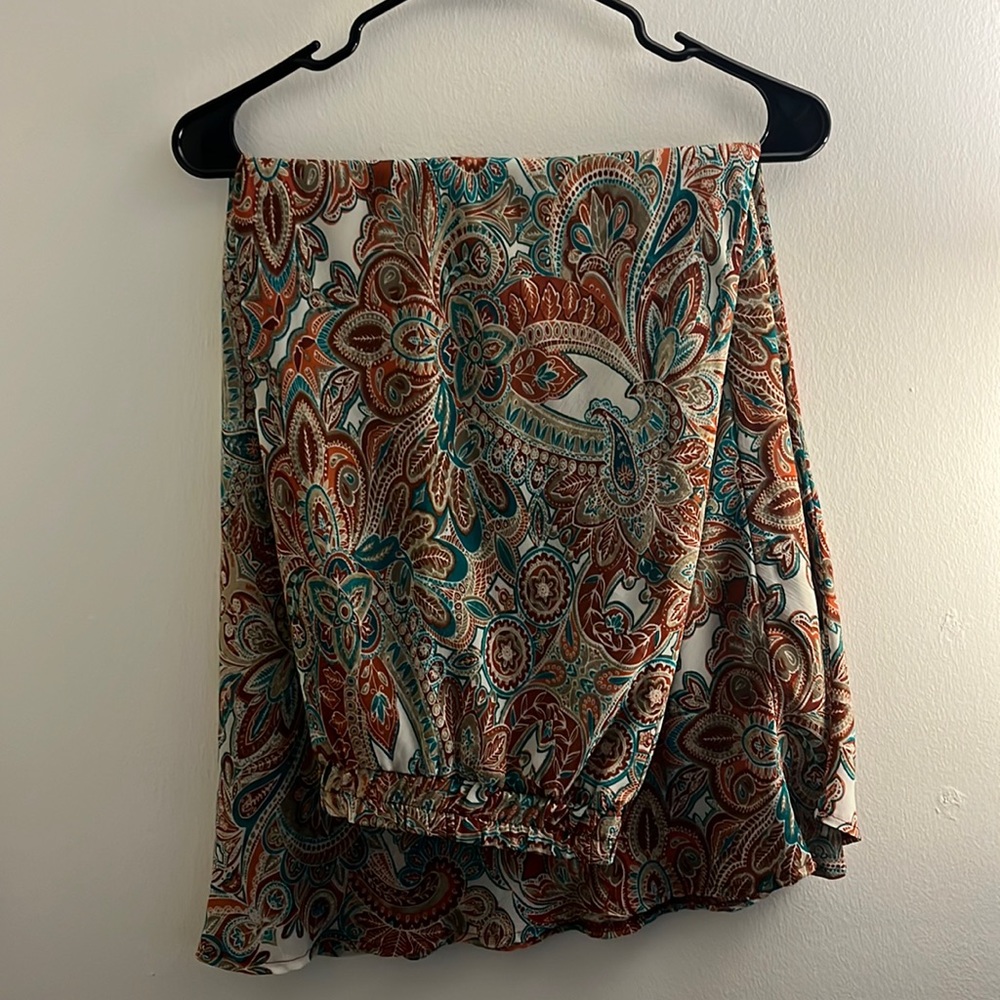 Floor length skirt